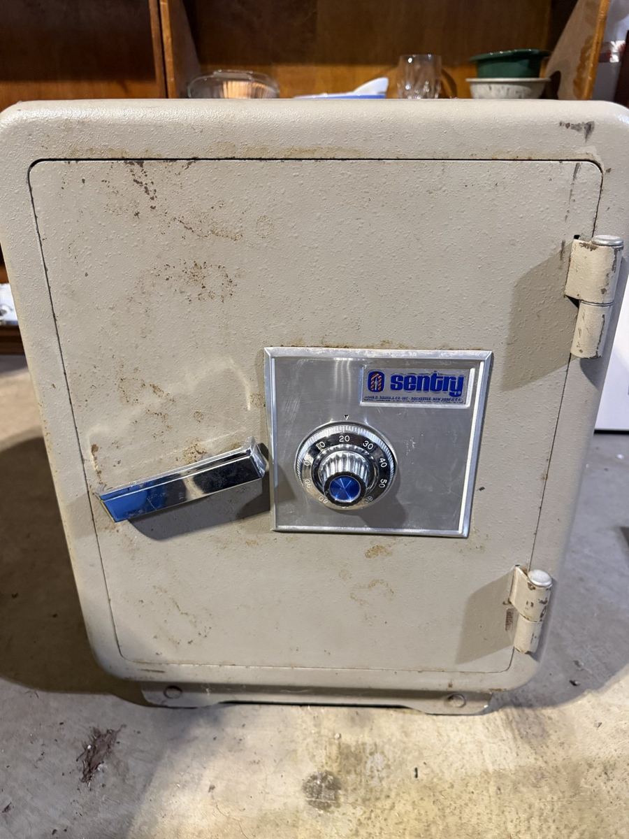 Vintage Sentry Combination Safe, John D. Brush & Co.